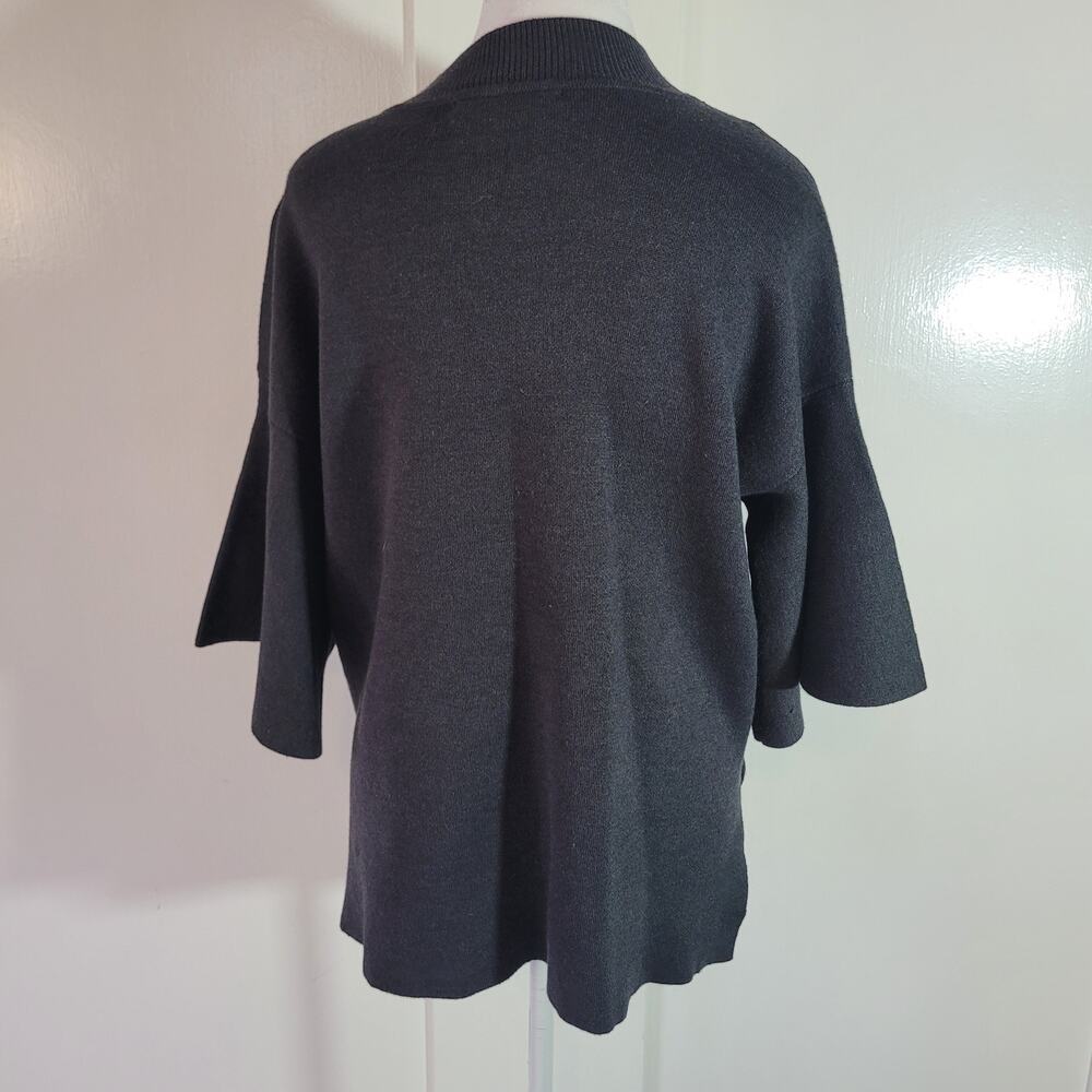 Sunday In Brooklyn Size S Flutter Sleeve Gray Wom… - image 4